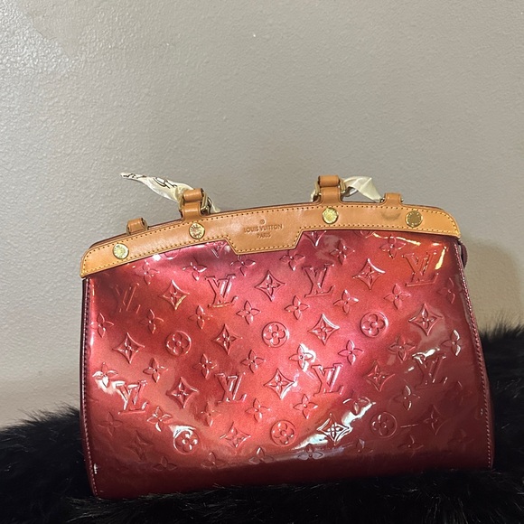 Louis Vuitton Handbags - Louis Vuitton Shimmering Red Satchel